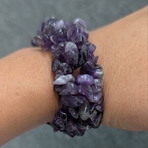 Amethyst bracelet